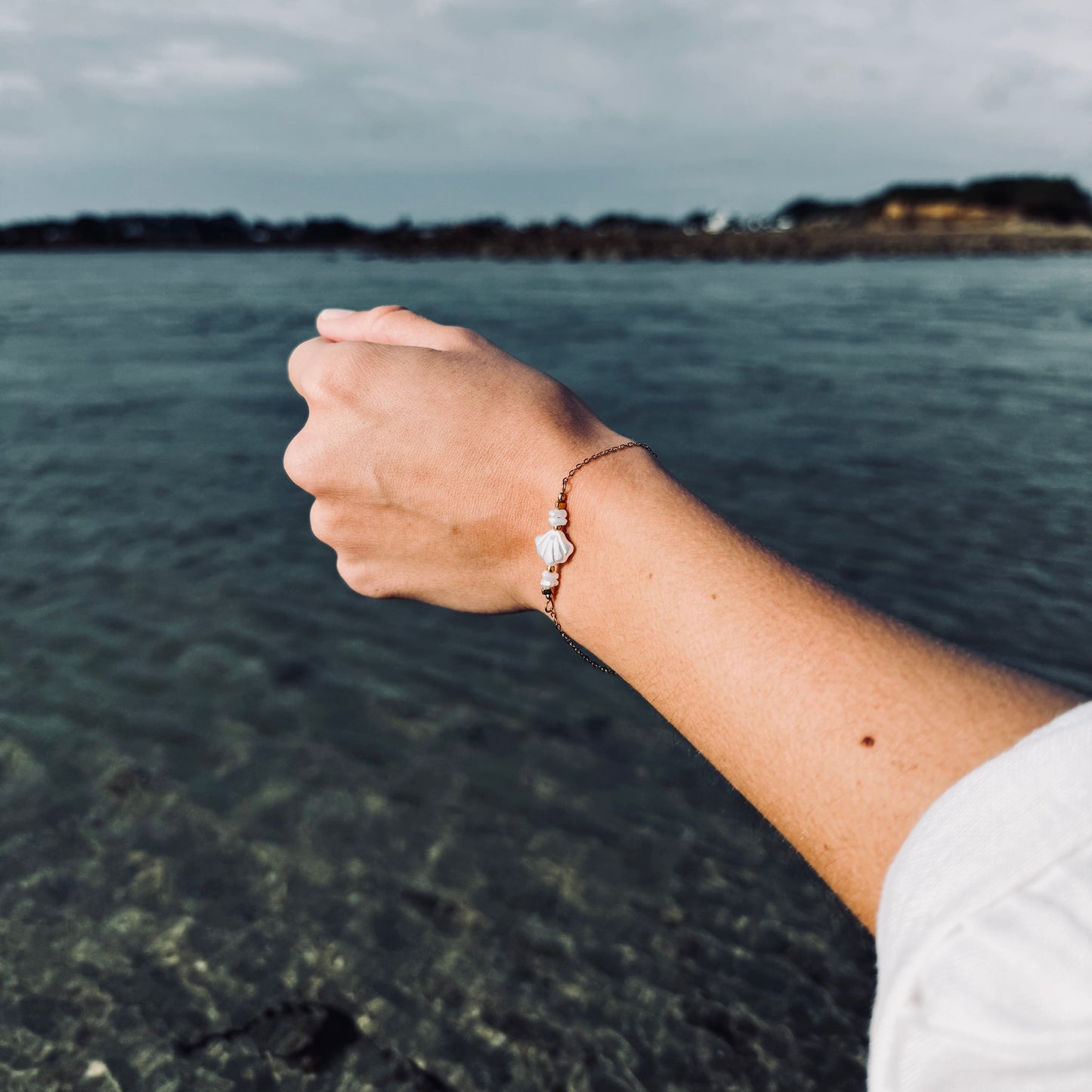 Bracelet salina coquillage