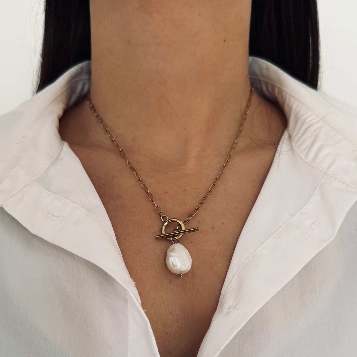 Collier Perla anneau