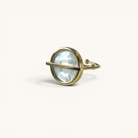 Bague Littoral blanc