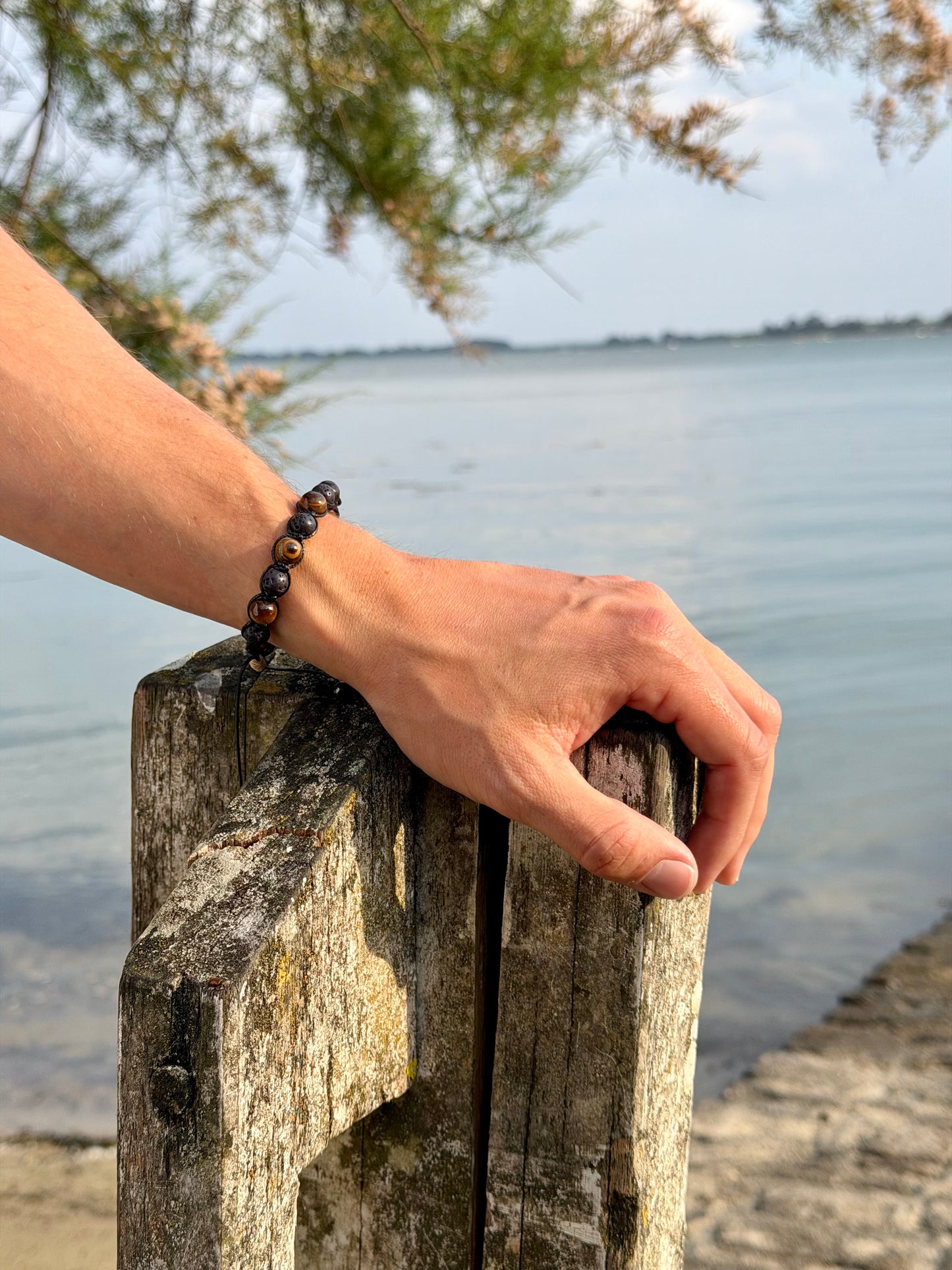 Basalte bracelet homme 