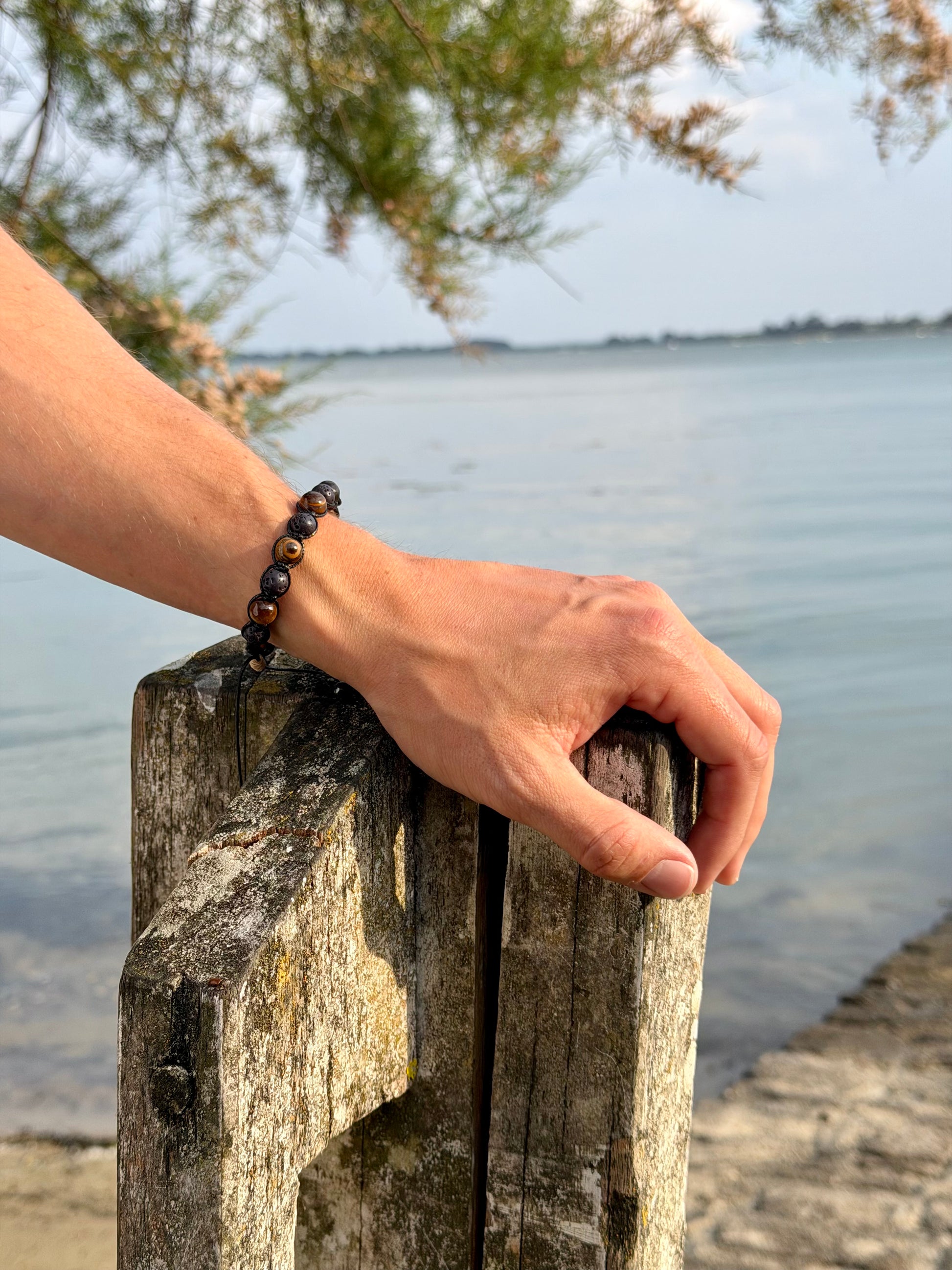 Basalte bracelet homme 