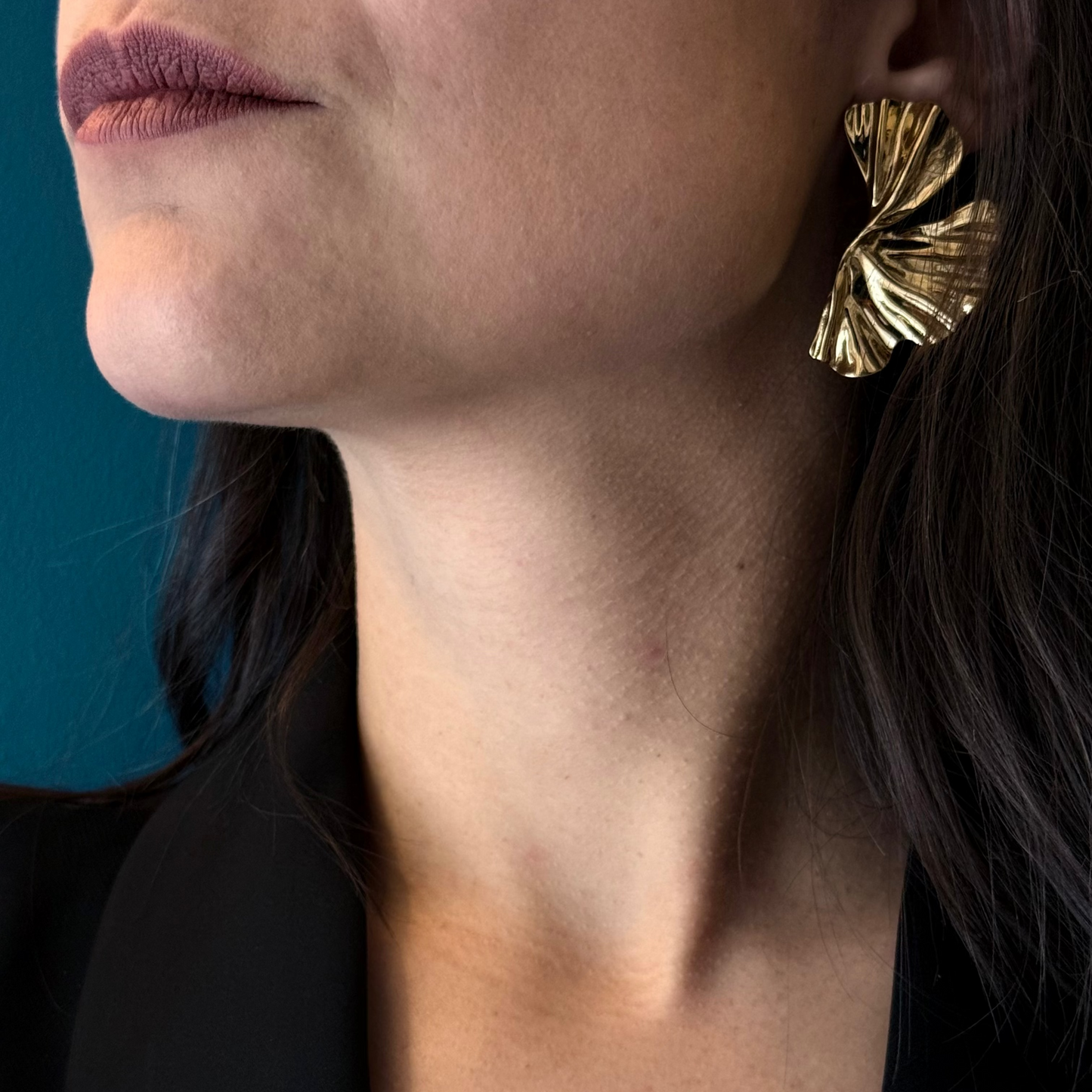 Boucles d'oreilles Ondine Or