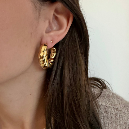 Boucles d'oreilles stria