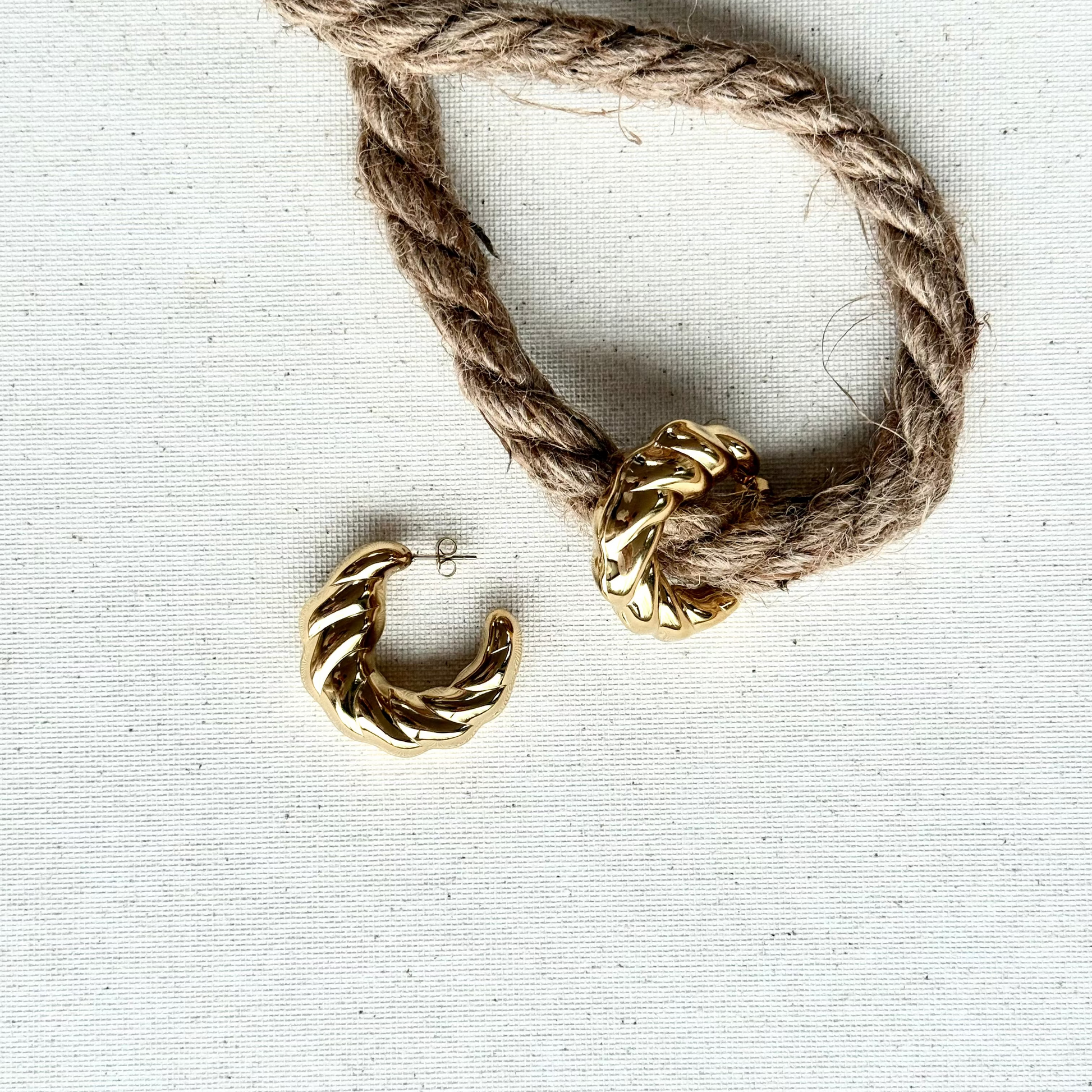 Boucles d'oreilles stria