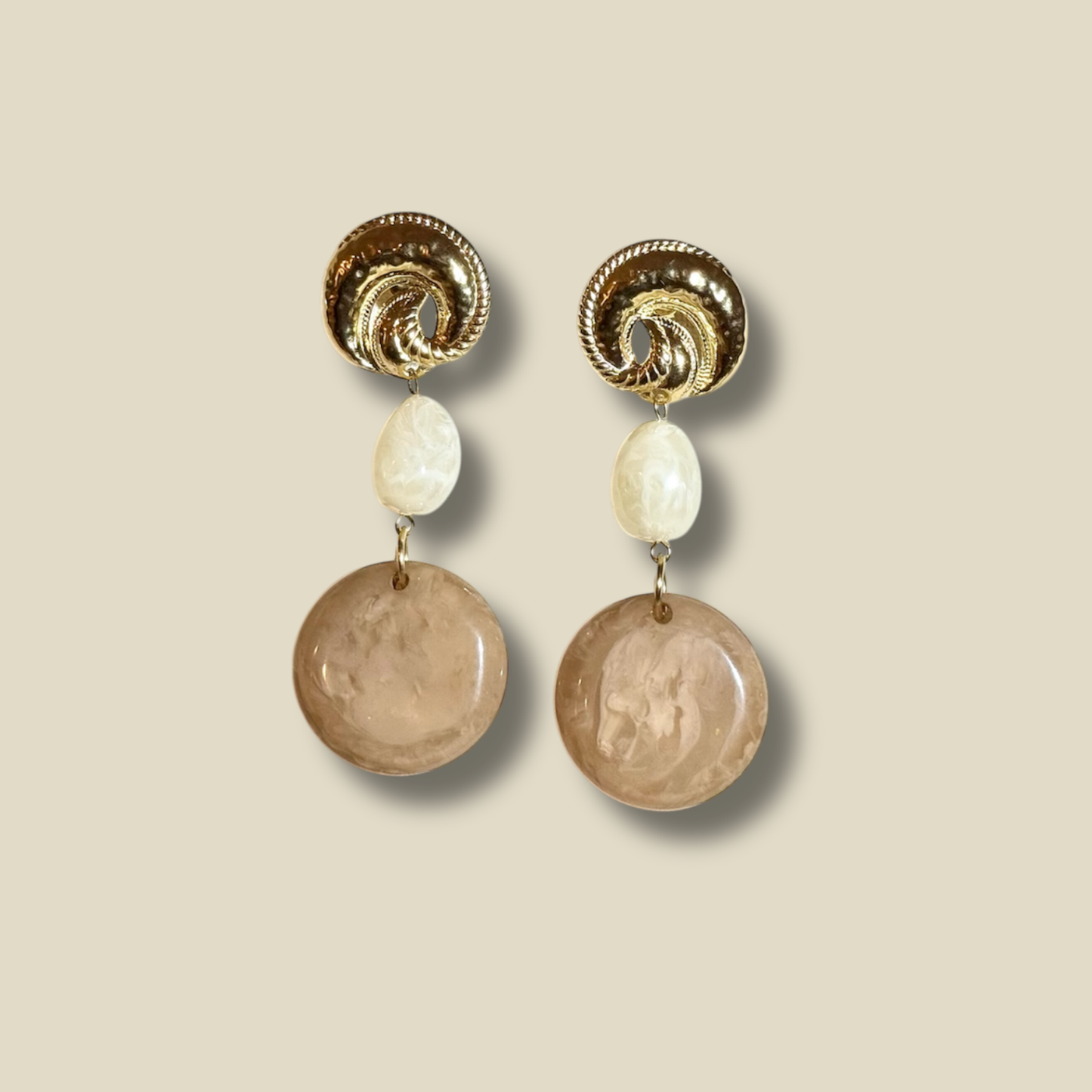 Boucles d'oreilles Dune