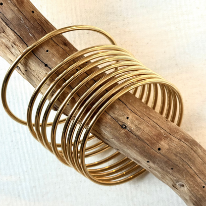 Bracelet jonc sable fin