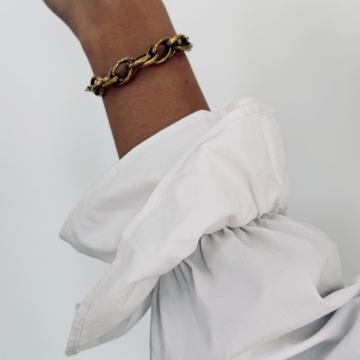 Bracelet rivage acier inoxydable