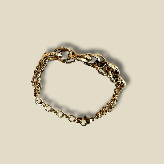 Bracelet rivage acier inoxydable