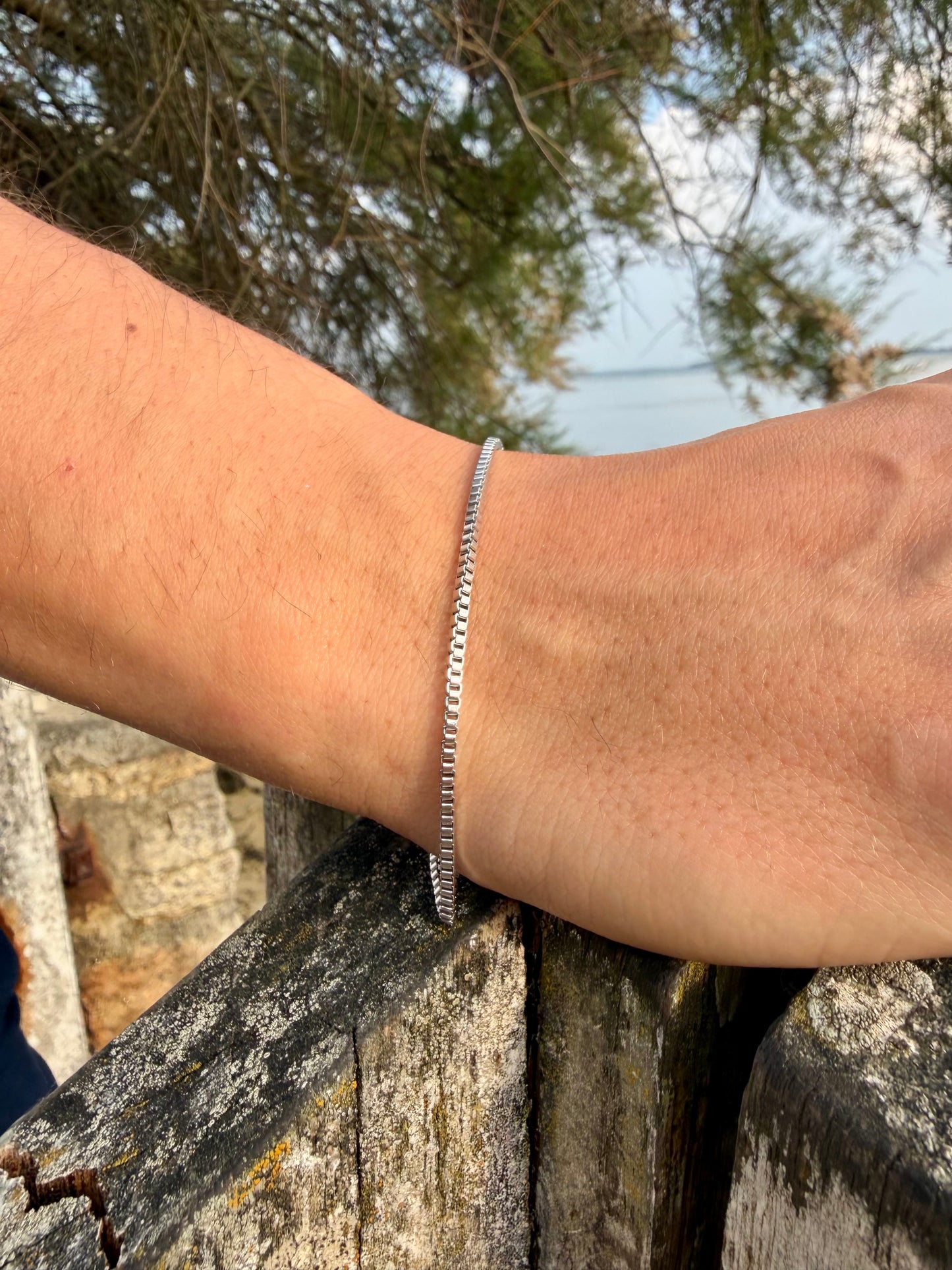 Bracelet argent rivage 1