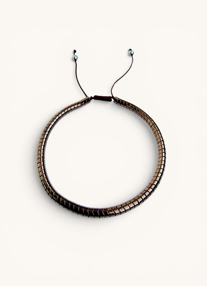 Bracelet cap marron
