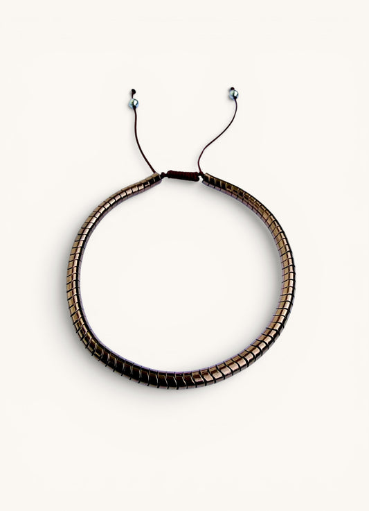 Bracelet cap marron