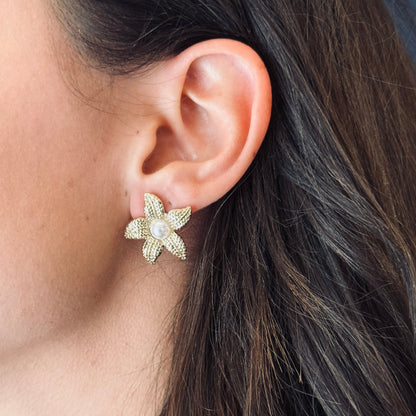 Boucles d'oreilles Étoile de Minuit