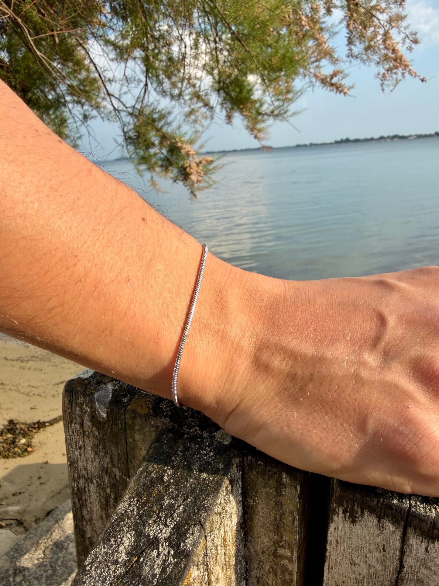 Rivage 3 argent homme