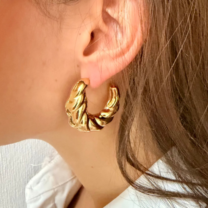 Boucles d'oreilles stria