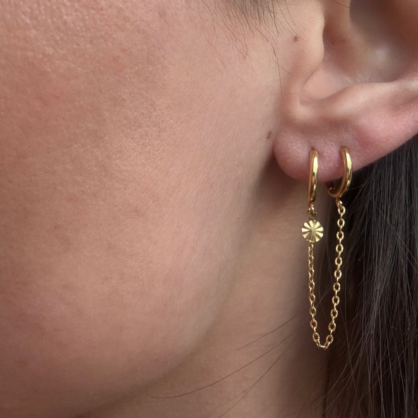 Boucle double trou Marion