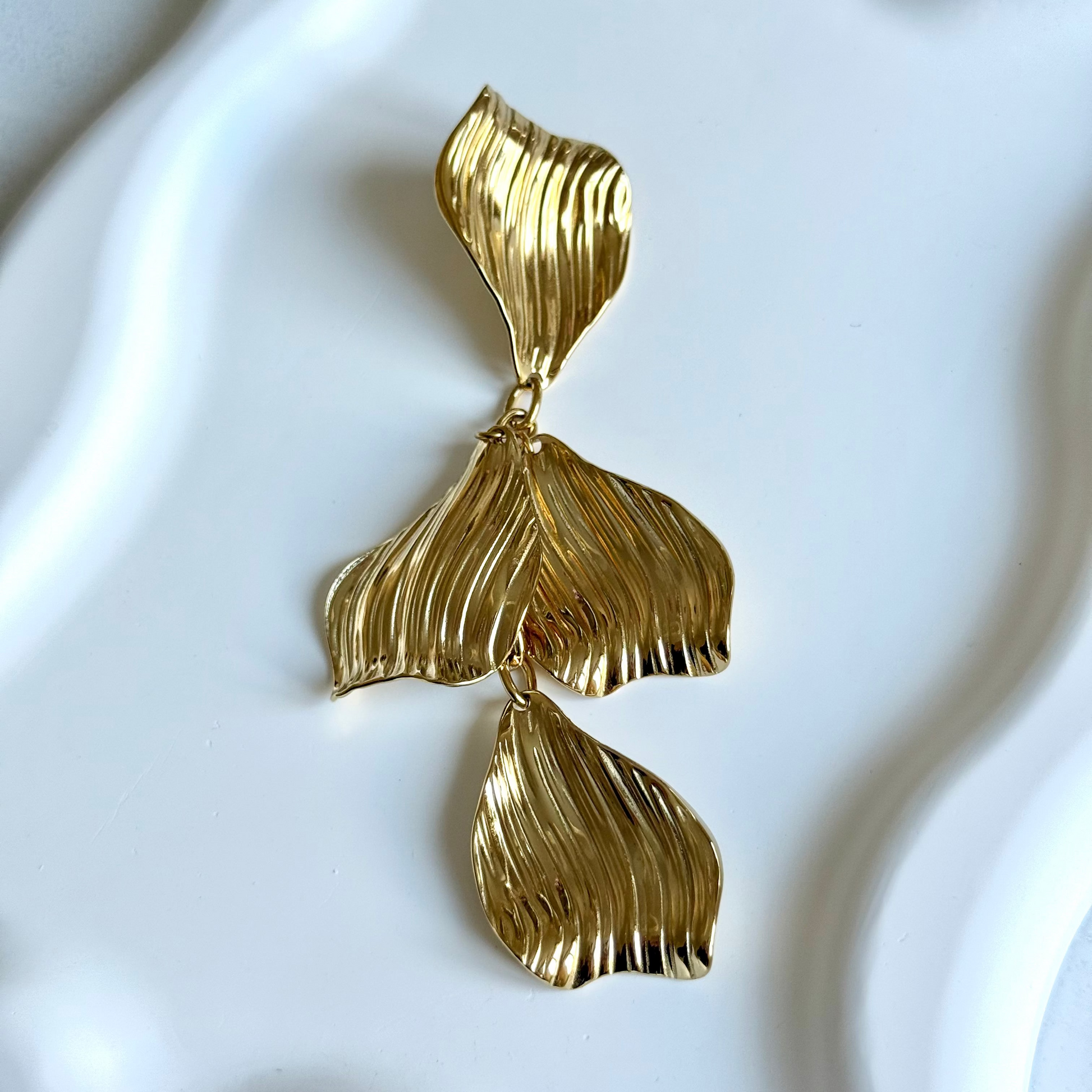 boucles d'oreilles reflet