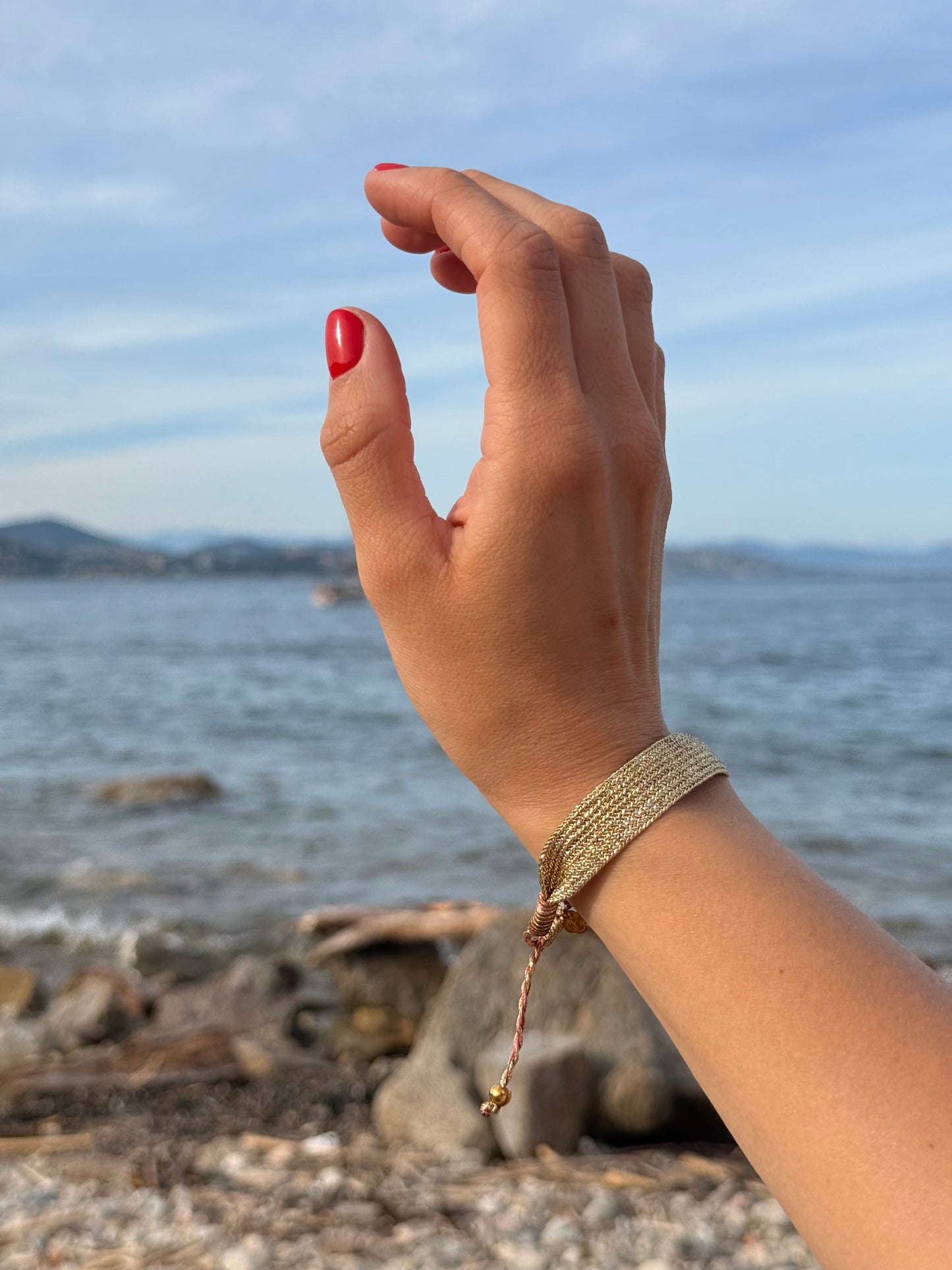 bracelet doré zia