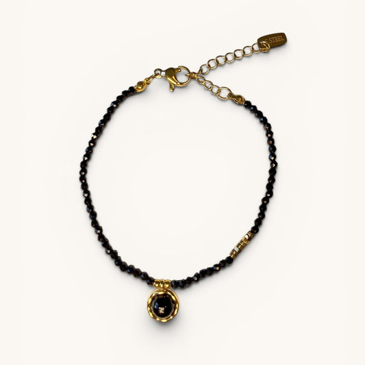 bracelet aube noir