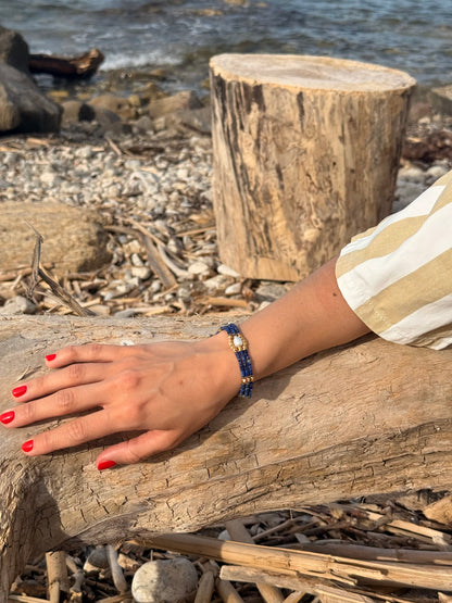 bracelet tresor des mers bleu