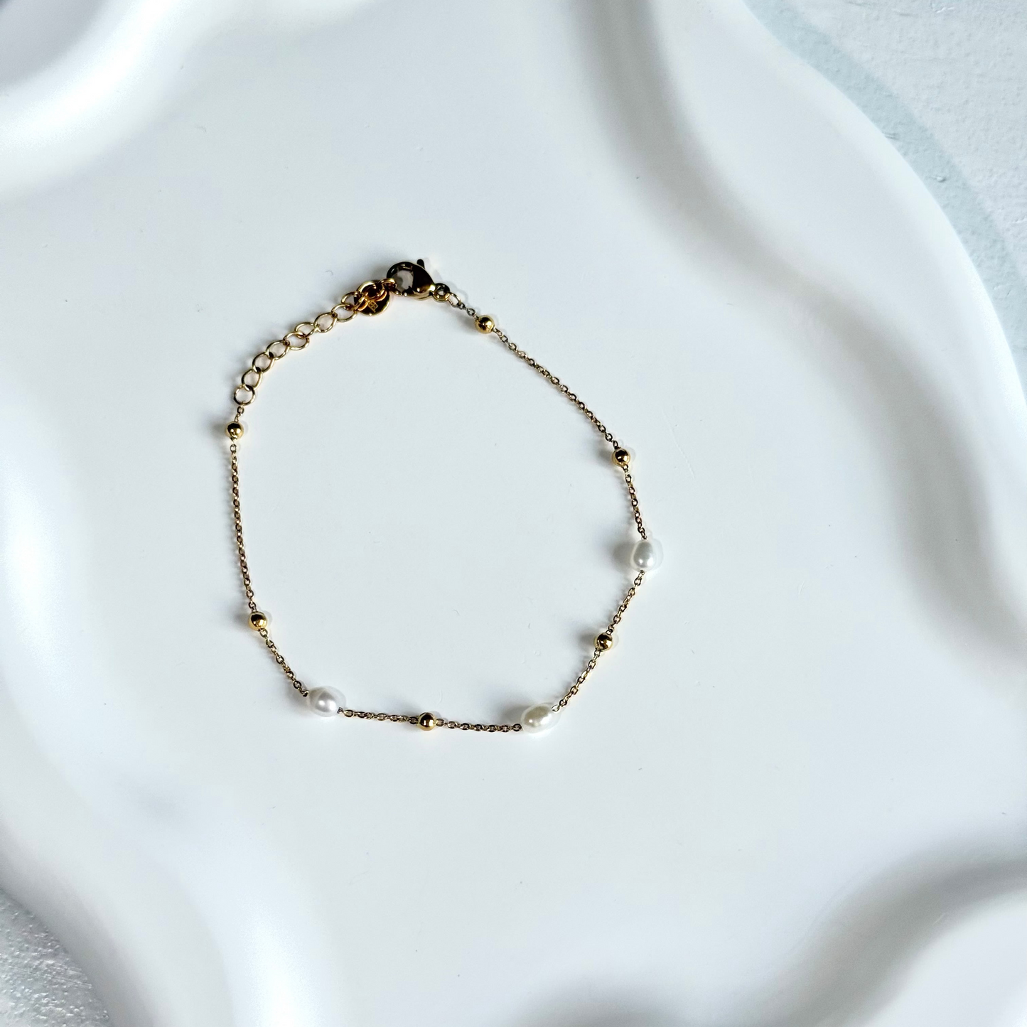 Bracelet fin perles Sia
