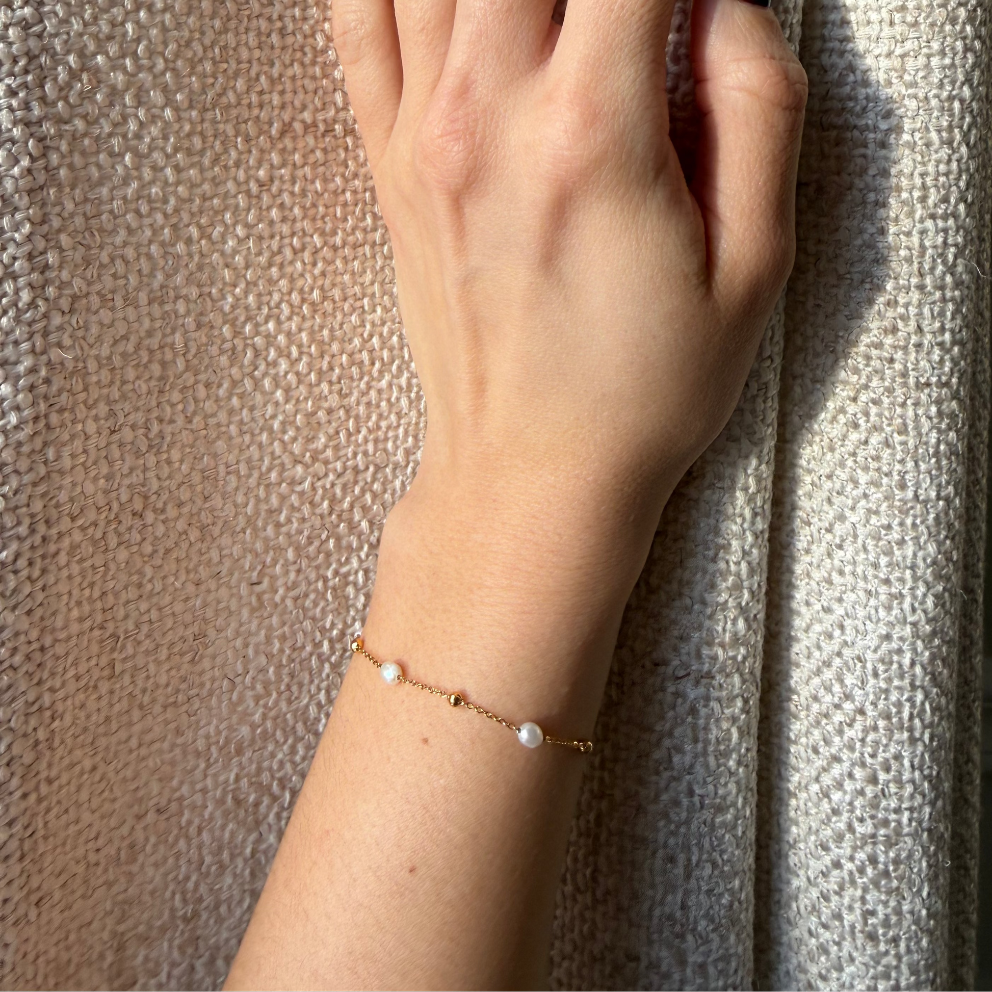 bracelet fin perles sia