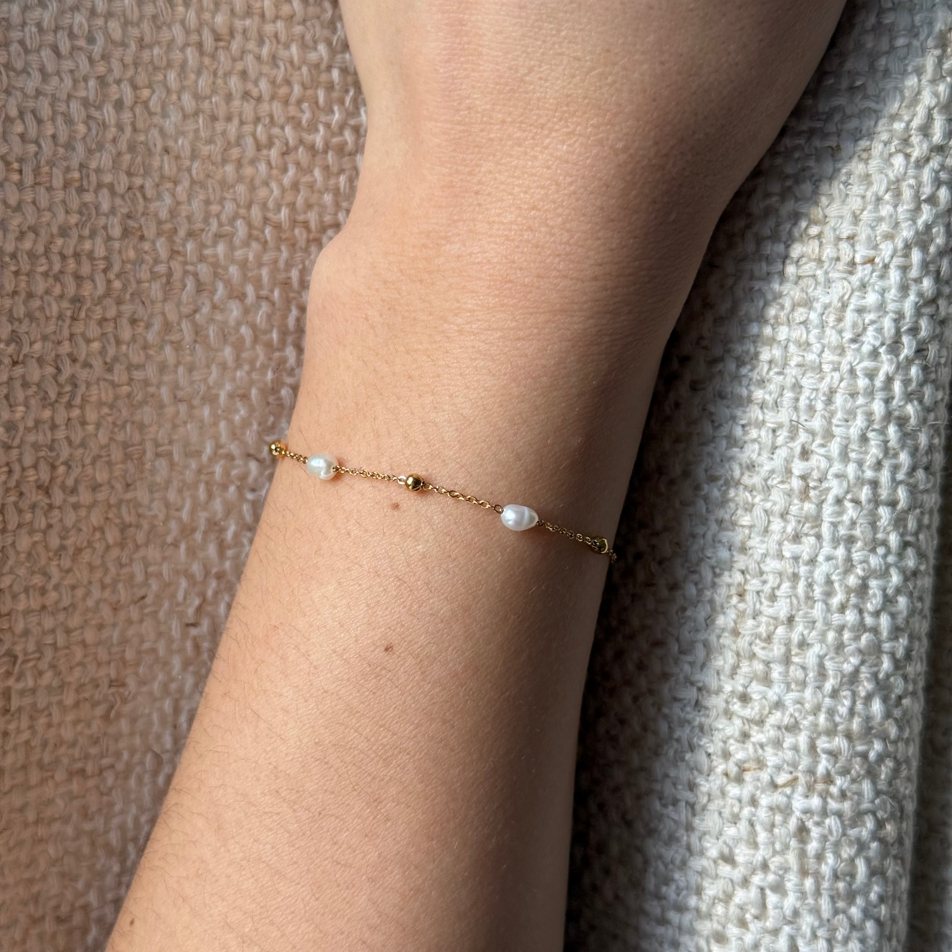 bracelet fin perles sia