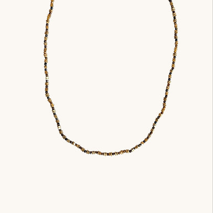 collier terre de soleil brillant