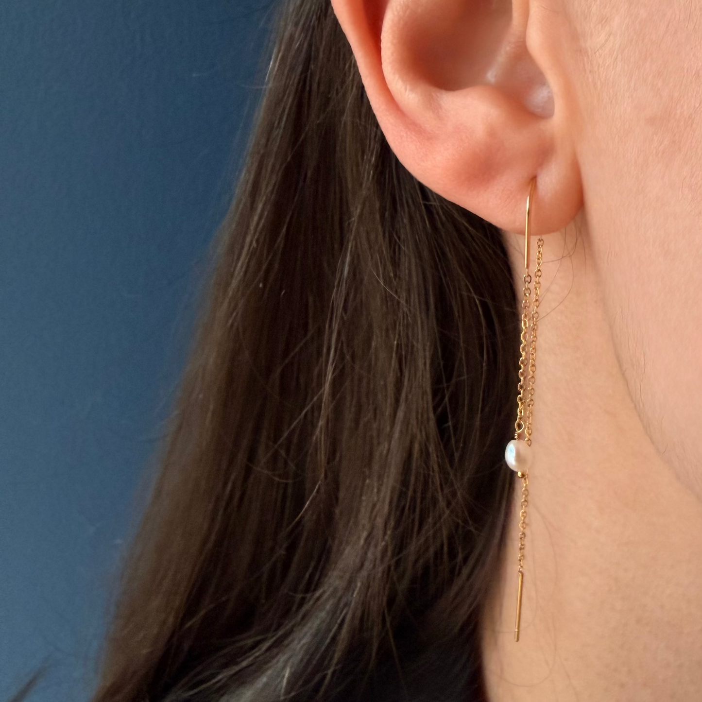 boucles liora perle pendante