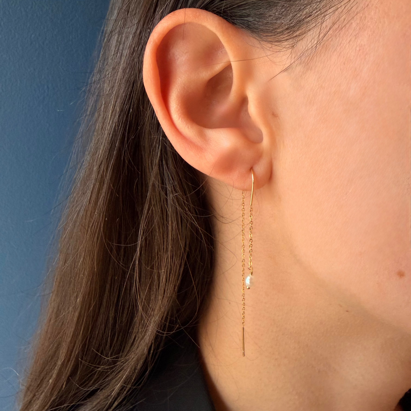 boucles liora perle pendante