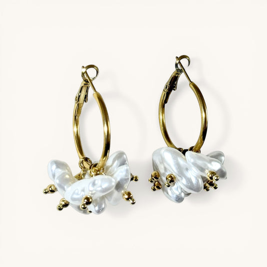 Boucles d'oreilles Néréa