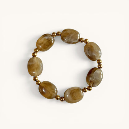 Bracelet Nora beige