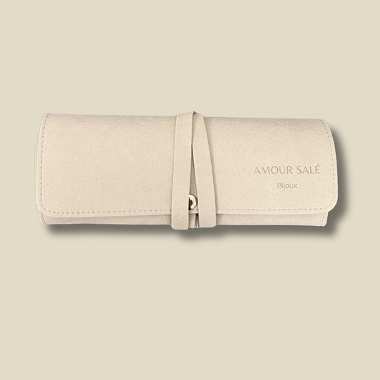 Pochette voyage bijoux Amour Salé
