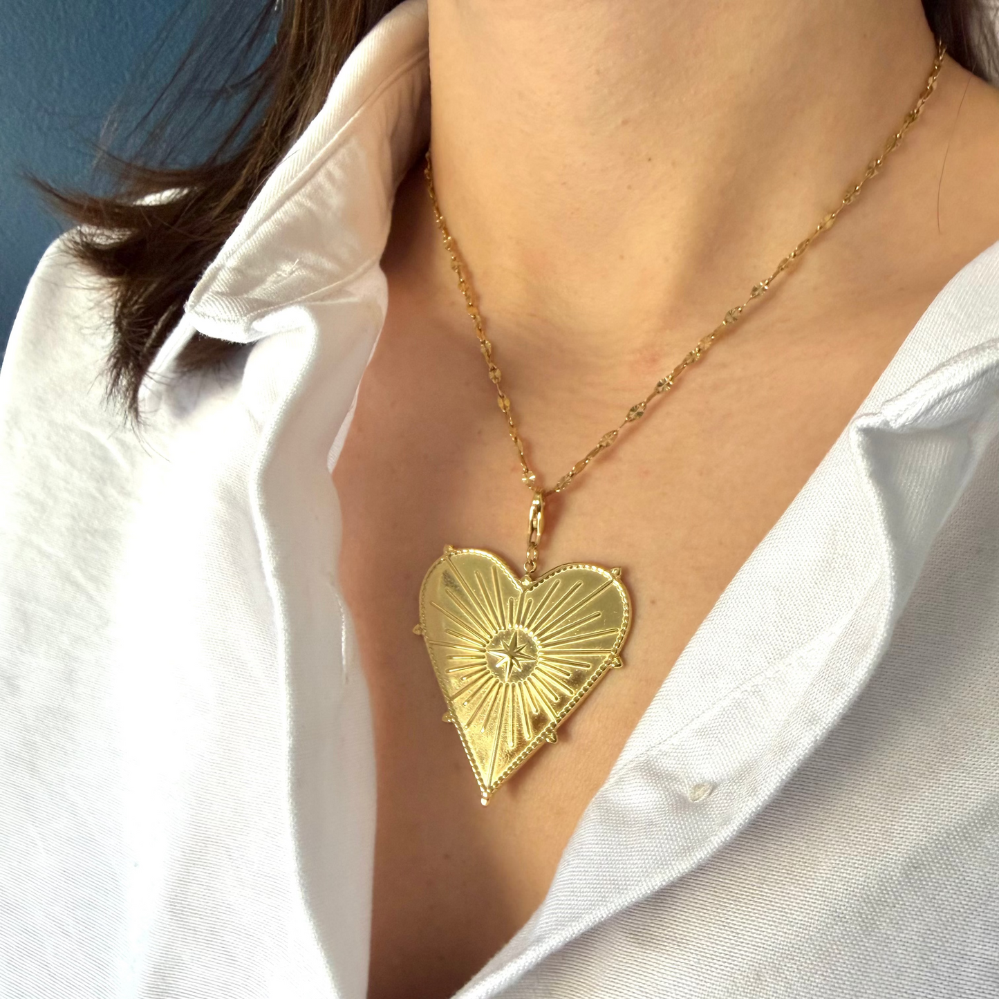 collier solea coeur