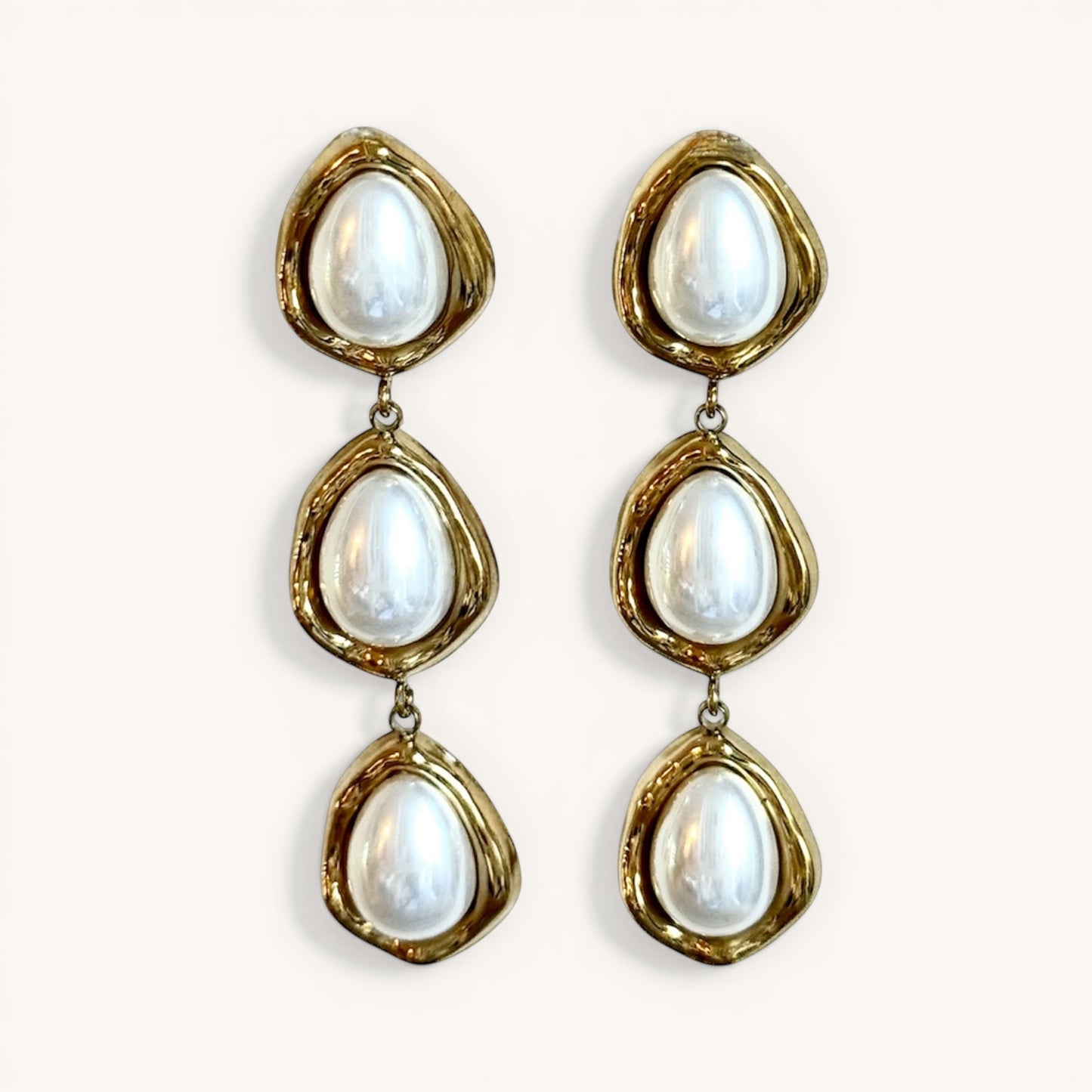 Boucles d'oreilles Vague d'Or