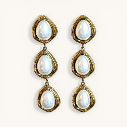 Boucles d'oreilles Vague d'Or
